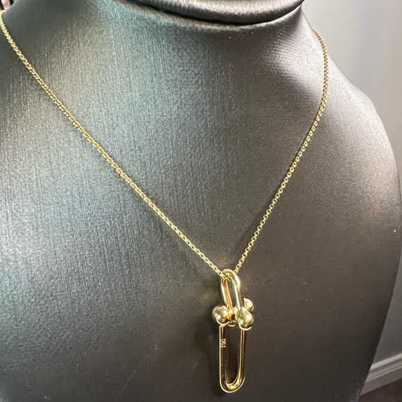 ✅Sold‼️Sale‼️18K Real Gold Hardware Pendant Only - Picture 3 of 3